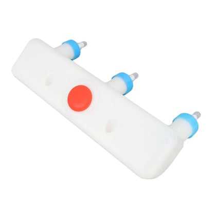 HEEPDD Piglet Milk Feeder, 3 Head Small Animal Milk Feeder Baby Lamp Goat Milk Feeder Farm Drinking Equipment Kitten Puppy Bottles for Nurturing and Caring