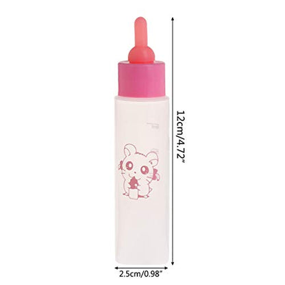 Small for Feeding Bottle Pet Nursing Bottles Capacity 30ml for Feeding Hamster Kitten Puppy Small Pet Bottle Dog Milk Bottle Pet Nursing Bottle Puppy Kitten Feeding Bottle Nipple Milk