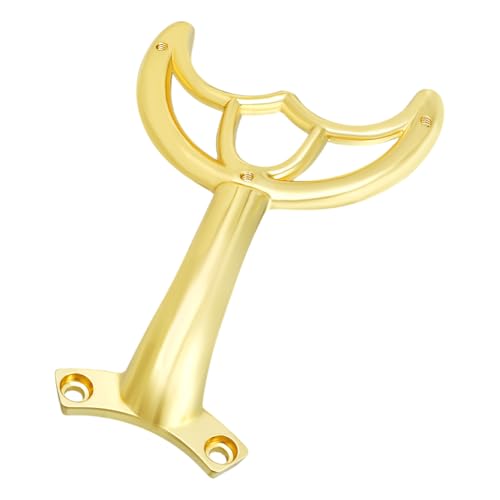 PH PandaHall Ceiling Fan Blade Arms, Metal Ceiling Fan Blade Brackets Alloy Replacement Parts Mounting Bracket Kit Fans Holder for Repairing Easy Installation, Golden - color: Golden