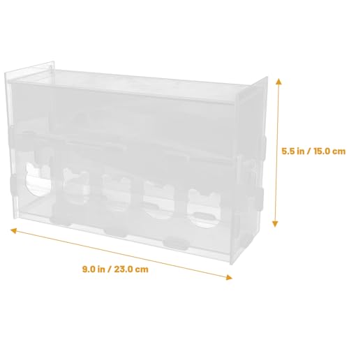 Happyyami Chickens Chicken Feeders No Waste Feeding System Poultry Feeder Automatic