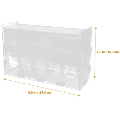Happyyami Chickens Chicken Feeders No Waste Feeding System Poultry Feeder Automatic