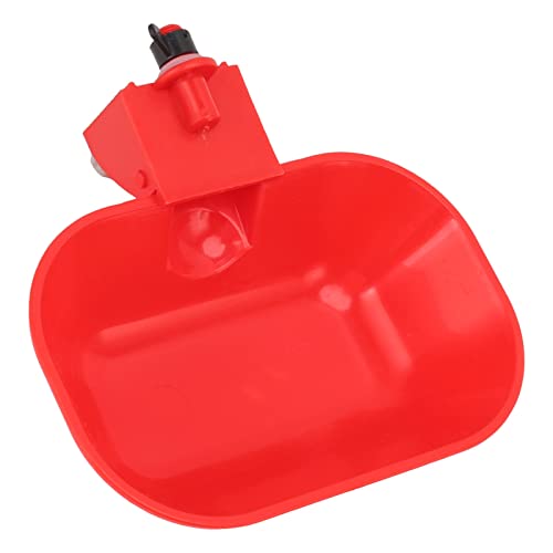 Chicken Water Cup, 6 PCS Chicken Water Feeder Automatic Chicken Waterer Cup Poultry Drinking Watering Cup for Chicken Duck Turkey Bunny