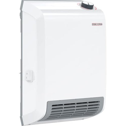 Stiebel Eltron CK Trend Wall-Mounted Electric Fan Heater, 1500W, 120V, White, Made in Germany - style: CK 150-1 Trend