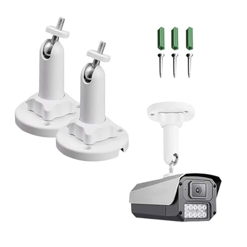 Corrosions Resistant 360 Degree Adjustable Indoor Outdoor Ceiling Mount Bracket for Security Camera Installation