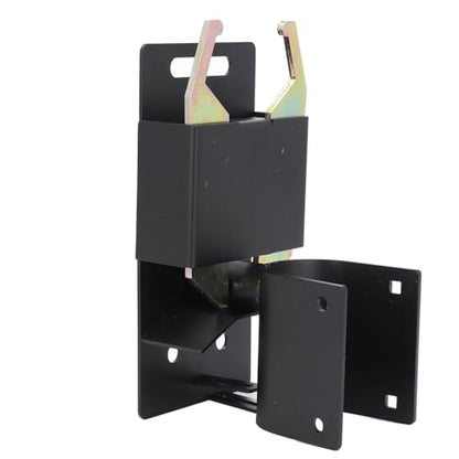 2 Way Gate Latch Lockable Sag - Proof | Heavy Duty Steel Fits 1 5/8-2in Round Tube | Farm Gate Latch for Cattle/Horses/Sheep | Oxidation - Proof, One - Hand Use