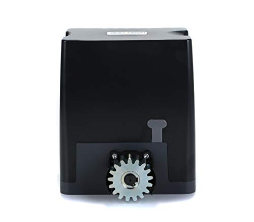 Sliding Gate Opener Kit with AC 110V/60HZ Motor, Remote Transmitter, Gear Driven Automatic Gate Operator (for 1350lb & 26ft Gate, DK1350-M) - size: DK1350-M