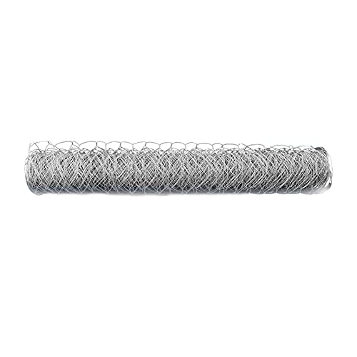 Chicken Wire Fencing, 2ft x 150ft Hexagonal Galvanized Chicken Wire Mesh Fence 2 Inch Mesh Fence Poultry Netting Animal Barrier for Craft Projects Gardening Chicken Coop Rabbit Pet - size: 2ft x 150ft