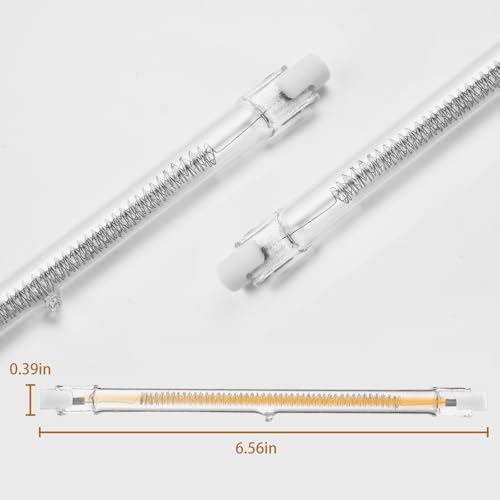 400W Chicken Coop Heater Bulb, Replacement Bulb Accessories for Chicken Heat Lamp, Brooder Heater Tubes for Chicks, Poultry, Pets, 4 Pack - color: Bulb 400W - 4 Pack