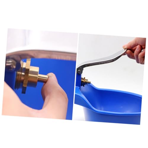 BESPORTBLE Plastic Farm Grade Water Bowl Large Drinking Basin for Cattle Horse Sheep Goat Dog Use