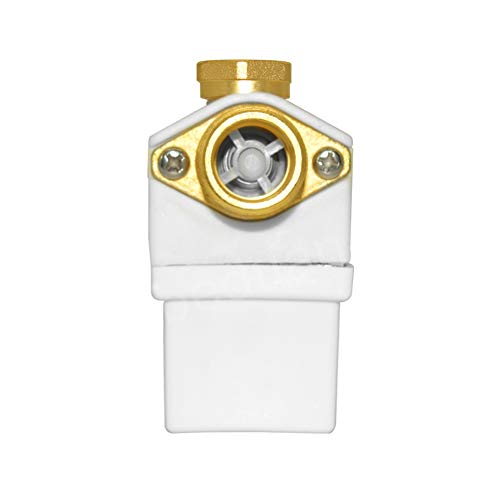 Beduan High flow 3/4" 12V Plastic Water Electric Solenoid Valve Normally Closed (Pack of 2) - size: DC12V-3/4" (Pack of 2)