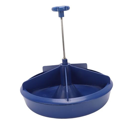 5 Slots Food Feeder, Plastic Feed Trough, Piglet Water Feeder with Feeding Bowl, Ideal for Livestock, Pets & Animal Farm