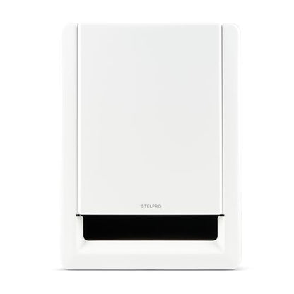 Stelpro Sonoma Style Wall Fan Heater – 1500W / 120V – 12 7/16″ H × 9 1/16″ W – Minimalist Design – Silent Comfort, Quick Heat – No Built-In Thermostat – White (ASOS1501WCW)