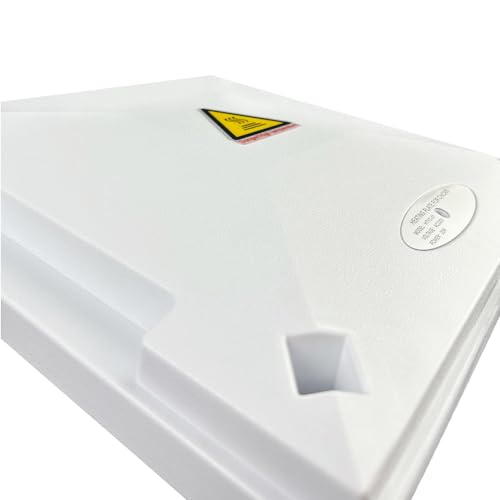 Chicken Brooder Heater for Chicks 12” x 12” for 20 Chicks Chicken Brooder with Adjustable Height Brooder Plate