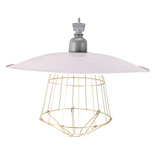 DOITOOL Insulation Lampshade Heat Lamp Reptile Dome Lamp Reptisoil Livestock Breeding Lamp Pet Grille