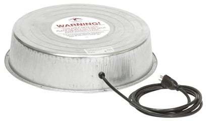 Little Giant® Heater Base 110 Watt - Poultry Water Heater for Metal Poultry Waterers to Prevent Freezing
