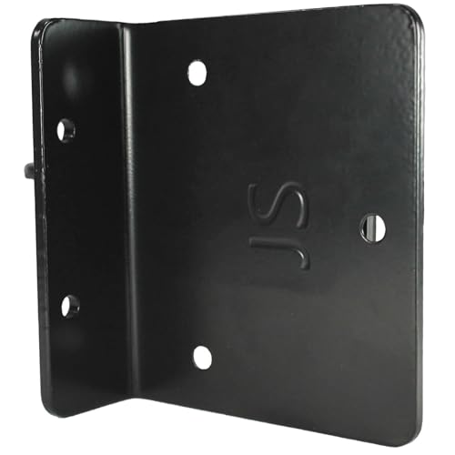 Double Gate Flip Sentry Gate Latch-Flip Latch. Padlocked for Added Security Powder Coated Black & Has Hardware - CASE Qty 6 - size: Dumpster Flip Latch - Qty 6