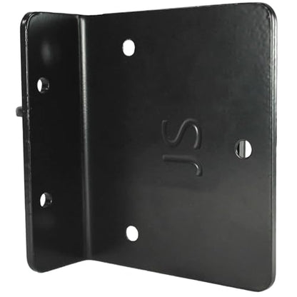 Double Gate Flip Sentry Gate Latch-Flip Latch. Padlocked for Added Security Powder Coated Black & Has Hardware - CASE Qty 6 - size: Dumpster Flip Latch - Qty 6