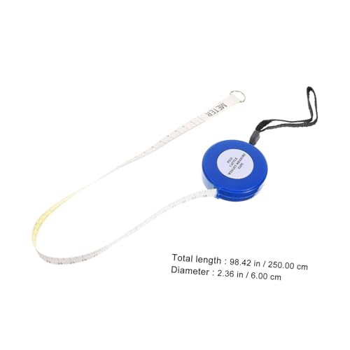 5m Blue Animal Weight Tape Measure for Cattle, Pigs, and Goats – Livestock Girth Measuring Tool for Farm Use Style