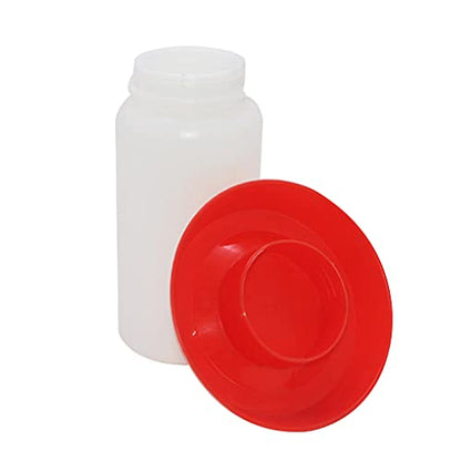 Chick Feeder and Waterer Set, 1L Baby Chicken Waterer Feeder, Baby Chicken Starter Kit, Hanging Poultry Drinker Quail Feeder, Small Coop Water Dispenser for Chickens, Turkeys, Ducks (Medium Feeder) - color: Medium Feeder