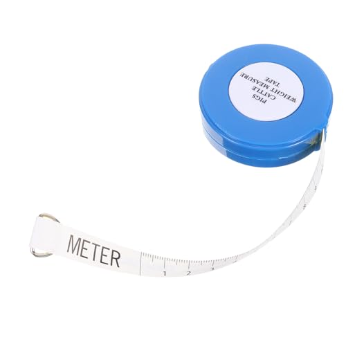 Pig and Cattle Weight Measuring Tape 250cm Sturdy Animal Body Girth Tape for Farm Livestock Measurement Style