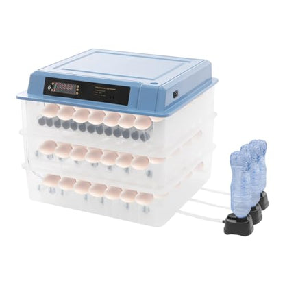 LOYALHEARTDY Incubators for Hatching 192 Eggs, Incubator with Humidity Display, Egg Candler, Automatic Egg Turner, for Hatching Chickens Duck Goose Pigeon