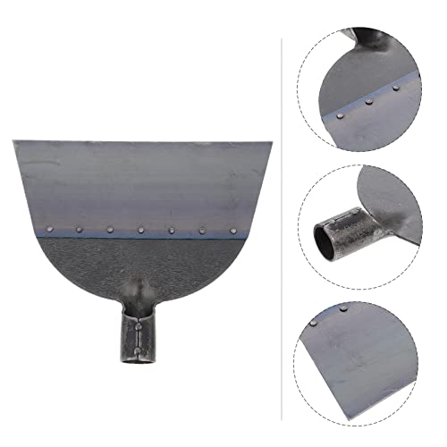 KESYOO Pig Chicken Manure Hoes for Gardening Sturdy Shovel Heads Long Handle Shovel for Digging Farm Cleaning Supply - size: 25X27X3.5cm