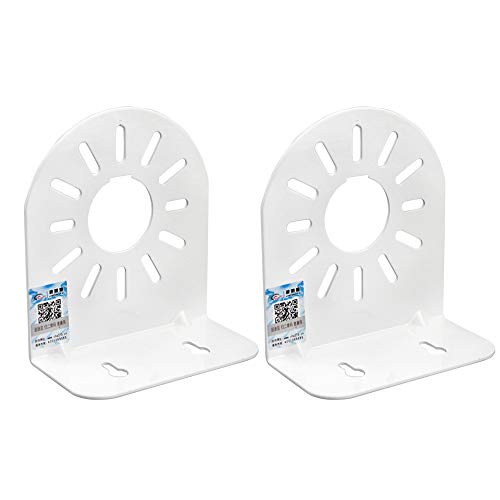 L-Shape Dome Camera Bracket,Universal Wall Ceiling Mount Bracket for Security CCTV Hikvision Dome Camera, CCTV Security Camera Mount Bracket/(2 Pack)