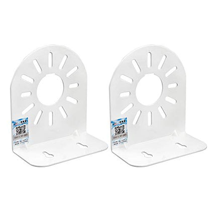 L-Shape Dome Camera Bracket,Universal Wall Ceiling Mount Bracket for Security CCTV Hikvision Dome Camera, CCTV Security Camera Mount Bracket/(2 Pack)