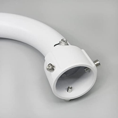 Security Camera Mount Bracket, Dome PTZ Camera Mount Universal Camera Pole Mount Bracket for CCTV Security Camera/IP Camera, L Type