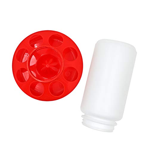 2-in-1 Chick Starter Set, 0.3Gal Chick Feeder and Waterer Kit for Baby Chicken Duck Brooder Duck Feeder Quail Feeder Chicken Feeder and Waterer Set