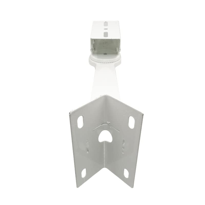 11.8'' (300mm) Heavy Duty CCTV Camera Mount Bracket - Weatherproof Pole/Wall/Corner Mount, Adjustable 90° Tilt for Bullet/PTZ/Dome IP Security Cameras