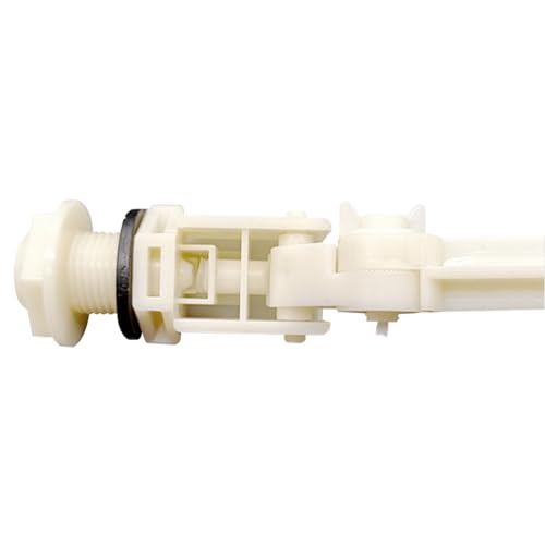 Uenede 2PCS Float Ball Valve DN20 3/4" Male Thread PE Floating Ball ABS Valve Automatic Switch for Pool, Livestock Water Trough, Aquariums, Aquaculture, Hydroponics and Reservoir Water Level Control