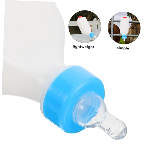 BESPORTBLE 2pcs Little Livestock Milk Bottle Calf Nursing Bottle Reusable Animal Feeding Milk Container