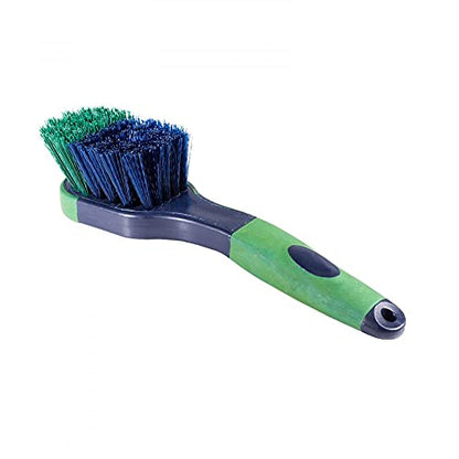 HORZE Soft Grip Bucket Brush - Dark Blue - One Size - color: Dark Blue