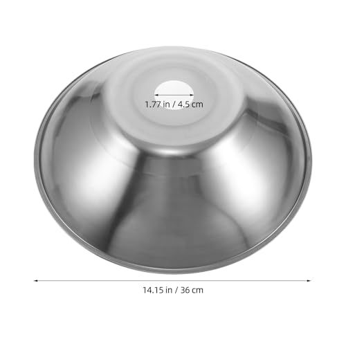 Reptile Heat Lamp Shade: Anti Scald Lampshade Heat-Resist Heating Light Guard - Metal Lighting Fixture for Reptile, Chicken, Pet Coop Enclosure