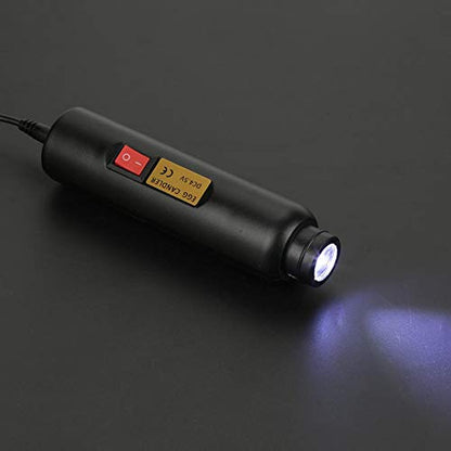 Yosoo LED Light Egg Candler Tester Auto Mini Lighting Brooder Hatcher Incubator for Experiment Exclusive of Eggs Quails