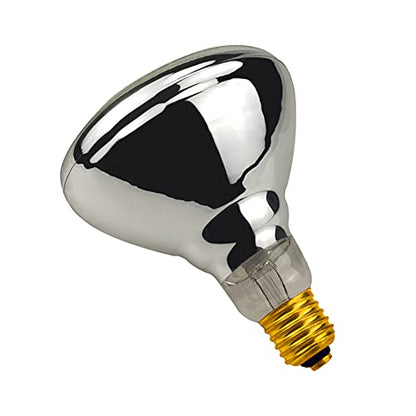 2 Pack Heat Lamp Clear Infrared Bulbs PAR38/125 Watts Glass Lamp Bulb for Food Service, Brooder Bulb, Chicks, Pet, Bathroom, Light Therapy Use E26 Base, Flood Light Heat Lamp. - style: PAR38/125 Watts