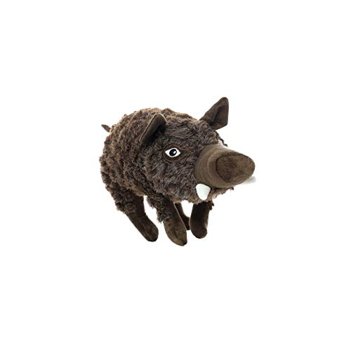 MIGHTY® 2 Pack Massive Javeline Ultra Plush Dog Toys | Multiple Layers & Reinforced Seams , Washable and Floats , Mighty® Construction - color: 2PK Brown Javelina