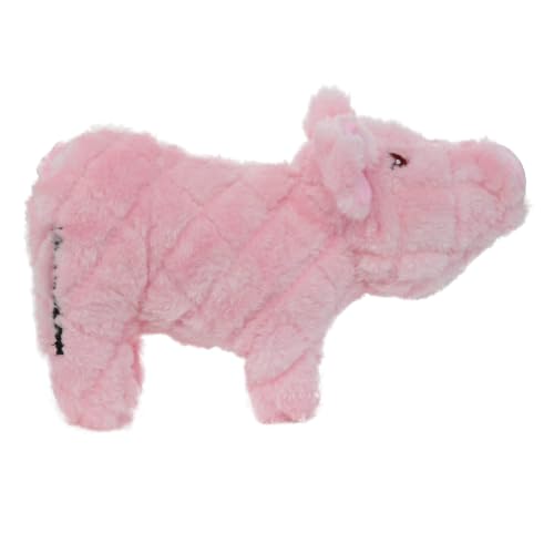 MIGHTY Tuffy 2 Pack Piglet Ultra Durable Plush Dog Toy | Multiple Layers & Reinforced Seams , Washable and Floats , Mighty® Construction - color: 2PK Large Pink Piglet