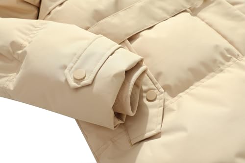 MOERDENG Women's Waterproof Long Winter Coat Warm Puffer Jacket Thickened Down Parka Maxi Coat
