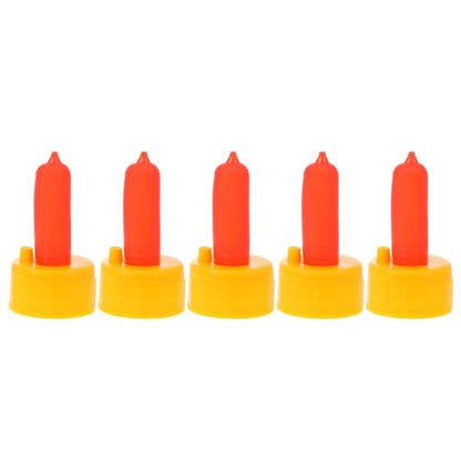 YARNOW 5pcs Bottle Nipples Replacement for Calf Lamb Goat Piglet Easy to Carry Outdoor Feeding