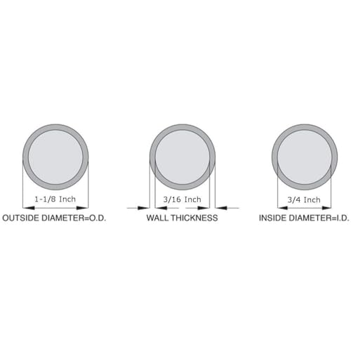 OCS Parts 3/4" ID x 1-1/8" OD Silicone Tubing | 100 Feet | High Temp, Food Grade Silicone Tubing for Brewing, Food, Beverage, Oils, Detergents, Liquids and Gases, Air, Plumbing, Ponds, AC and HVAC - size: 3/4" ID x 1-1/8" OD, style: 100 feet