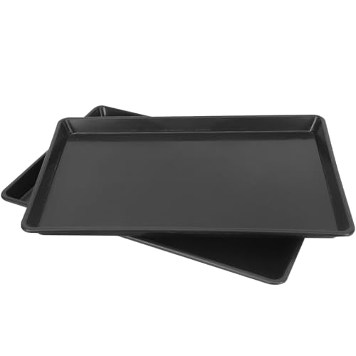 SUPVOX 2pcs Pet Poop Holder Tray for Small Dogs Parrots and Bunnies Replacement Bottom Tray for Dog Crate and Bird Cage Stain-Resistant Easy to Lightweight Design - color: style 2, size: 46x30cm