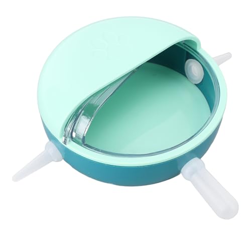 Puppy Milk Feeder,Puppy Feeder Milk Bowl Multi Nipples Plastic Easy to Clean Anti Flatulence for Kitten Pet (Blue) - color: Blue