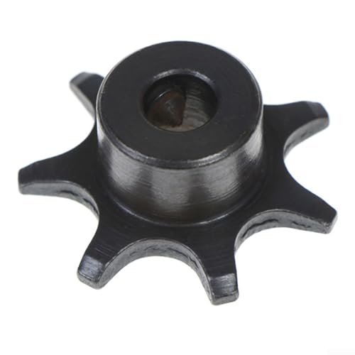 Reversible Gear Wheel for Egg Turning Synchronous Motor, Steel Incubator Replacement Part, 3cm Diameter Black Component for Hatchery Equipment