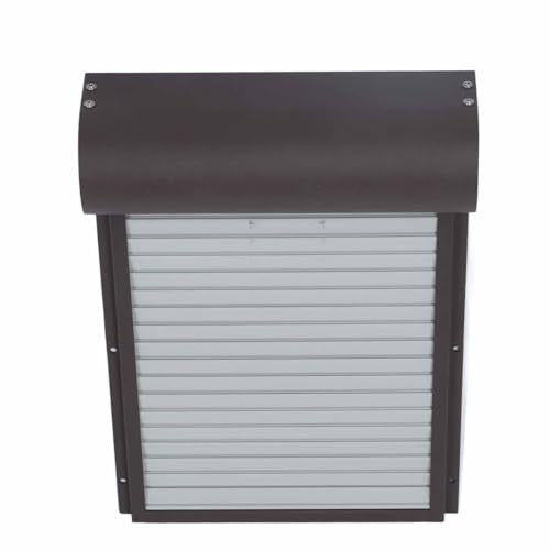 Automatic Chicken Coop Door Opener, Battery Powered Metal Poultry Pet Door with Timer, LED Display Auto Coop Doors for Duck Goose
