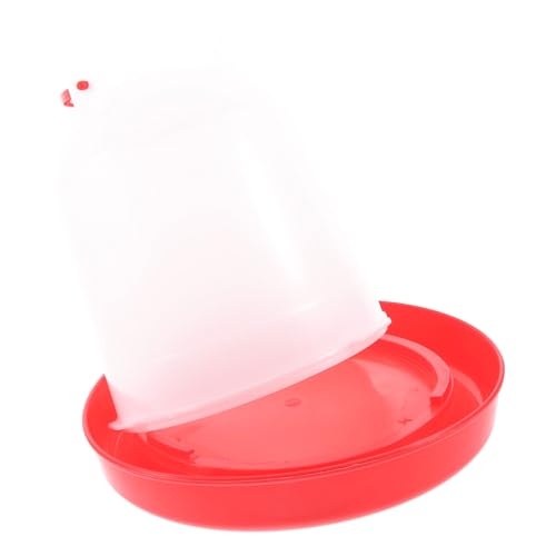 GALPADA 1PC Thickened Plastic Poultry Drinker Automatic Waterer for Chickens Quail Birds Convenient Feeding Dispenser for Home Farm Use No Waste Design for Clean Water Supply