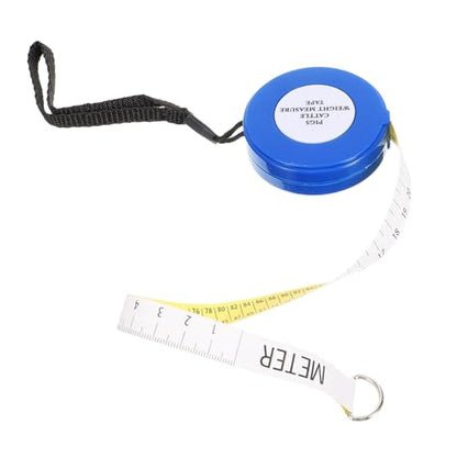 TEHAUX Multipurpose Animal Weight Tape Measure for Goats Pigs Cattle Tearproof Retractable Measuring Tape for Chest Waist Girth Accurate Livestock Body Measurement