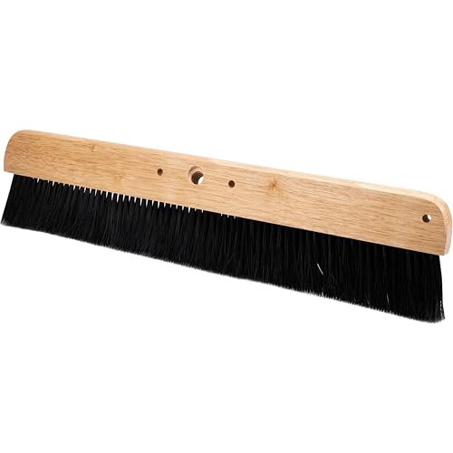 MARSHALLTOWN 24 Inch Wood Backed Concrete Broom, Polypropylene Bristles, Made in the USA, 830 - style: 24 Inch