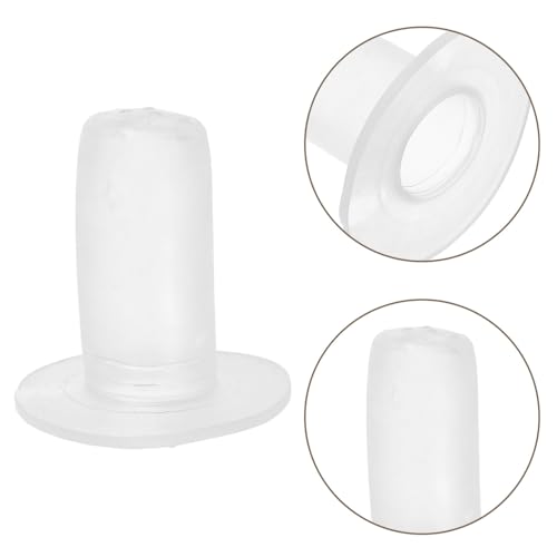 Toyvian 5pcs Silicone Calf Nursing Nipples Soft and Comfortable Leakproof Animal Feeding Teats for Young Animals for Livestock Feeding and Watering Supplies
